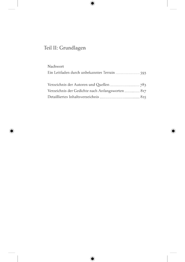 Eisblumen_A_Inhaltsverzeichnis_Seite_4 Eisblumen. Nonkonformistische Lyrik im Dritten Reich