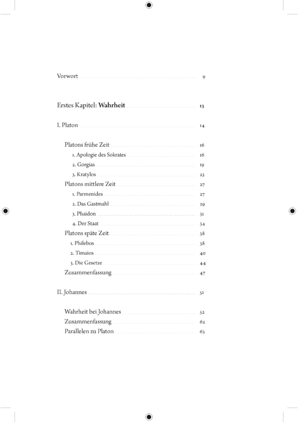 Richert_Platon-Christus_Inhaltsverzeichnis_Seite_1 Platon und Christus. Ein Versuch über antike Wurzeln des Neuen Testaments