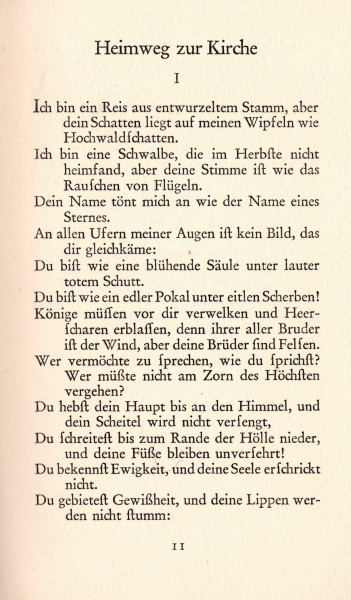 Die Kirche: Hort der Ordnung oder der Barmherzigkeit? – Bericht von der Tagung der Gertrud von le Fort-Gesellschaft